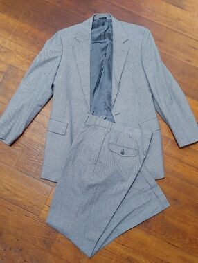 Men's Vintage Neiman Marcus Check Suit